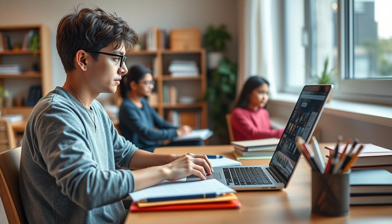 Organized exam preparation notes and academic planner